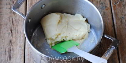 Шаг 6: эклеров на маргарине