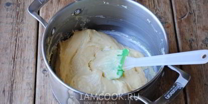 Шаг 8: эклеров на маргарине