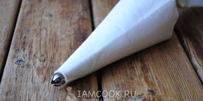 Шаг 9: эклеров на маргарине