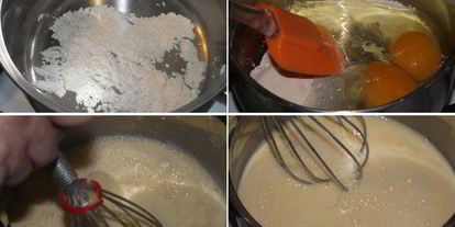 Шаг 5: эклеров с масляно-заварным кремом