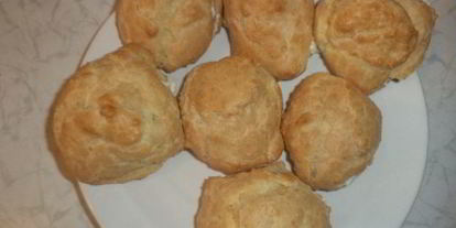 Шаг 6: эклеров с творожным кремом