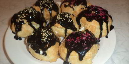 Шаг 7: эклеров с творожным кремом