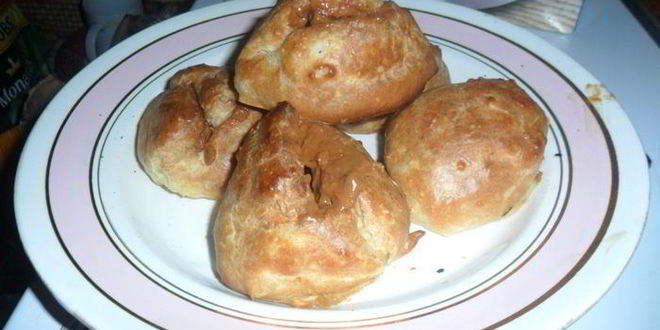 Рецепт эклеров со сгущенкой