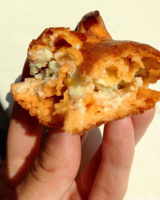 Рецепт закусочных томатных эклеров с кремом из моцареллы