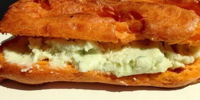 Шаг 11: закусочных томатных эклеров с кремом из моцареллы