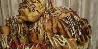 Шаг 12: заварного пирожного с заварным кремом на белом шоколаде