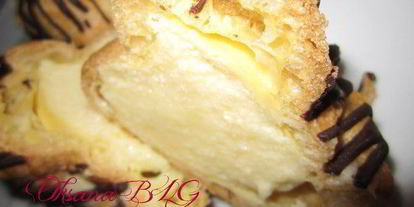 Шаг 13: заварного пирожного с заварным кремом на белом шоколаде