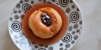 Шаг 7: заварных пирожных эклеров с клубничным сиропом