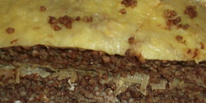 Рецепт гречневой запеканки