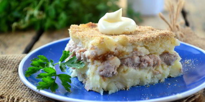Рецепт картофельной запеканки классической