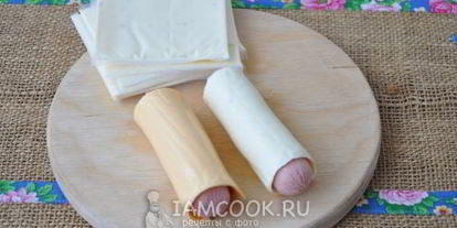 Шаг 4: картофельной запеканки с кабачком и сосисками