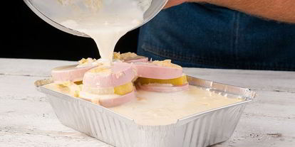 Шаг 2: картофельной запеканки с колбасой