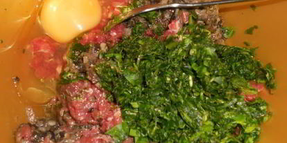 Шаг 4: картофельной запеканки с мясом и шпинатом