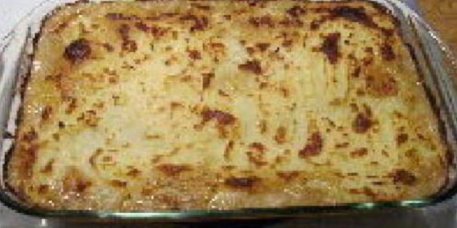 Рецепт картофельной запеканки с мясом