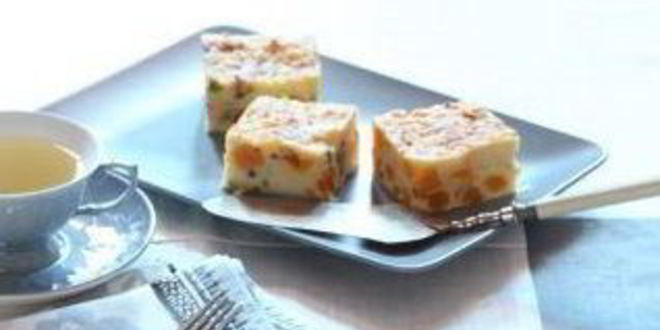 Рецепт манной запеканки с апельсином