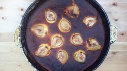 Рецепт Медово-творожной запеканка с грушами