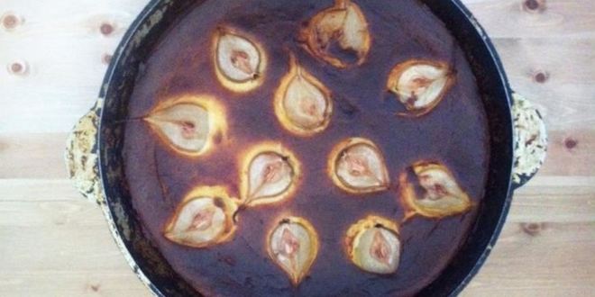 Рецепт медово-творожной запеканка с грушами