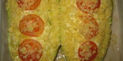 Шаг 5: овощной запеканки в кабачке