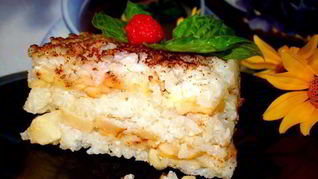 Рецепт рисовой запеканки