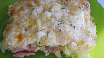 запеканка из картофеля