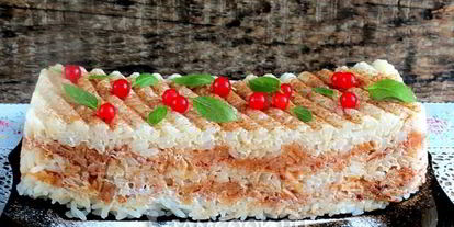 Шаг 12: рисовой запеканки с яблоками и корицей