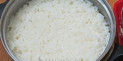 Шаг 3: рисовой запеканки с яблоками и корицей