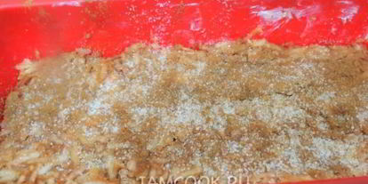 Шаг 8: рисовой запеканки с яблоками и корицей