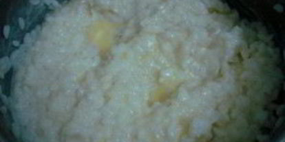 Шаг 1: рисовой запеканки с яблоками