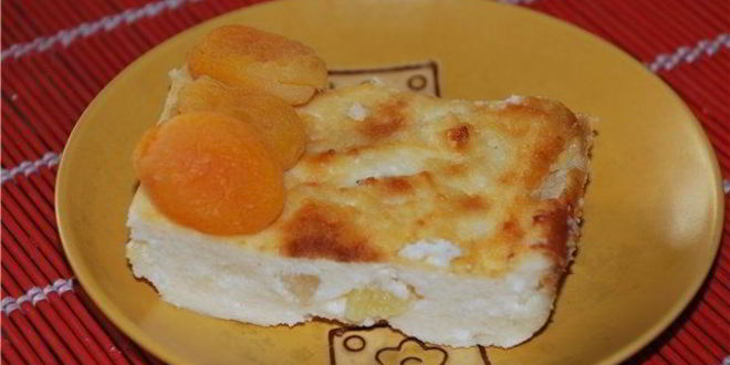 Рецепт Творожной запеканки с ананасами