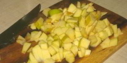 Шаг 1: творожной запеканки яблочные розы