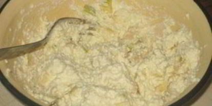 Шаг 2: творожной запеканки яблочные розы