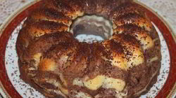 Рецепт Творожной запеканки Зебра