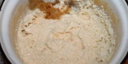 Шаг 1: творожной запеканки зебра