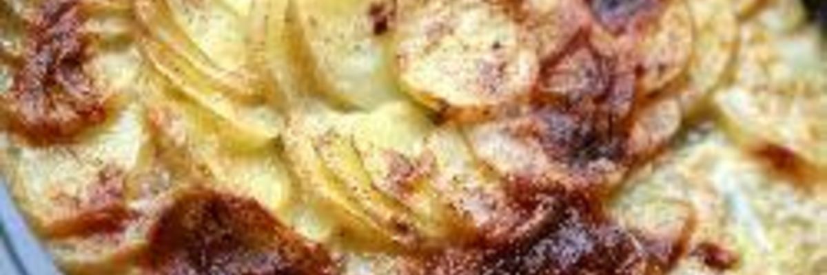 Рецепт Запеканки из картофеля со сливками