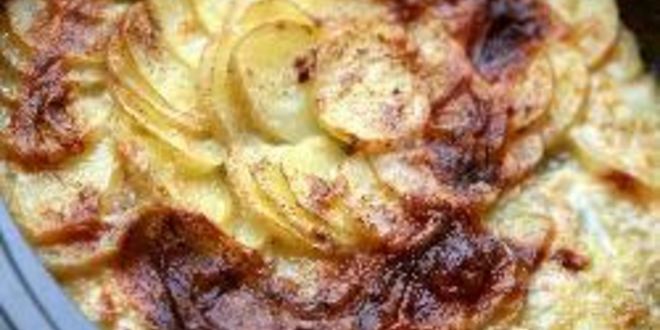 Рецепт запеканки из картофеля со сливками