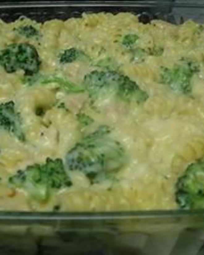 Рецепт запеканки из макарон с брокколи