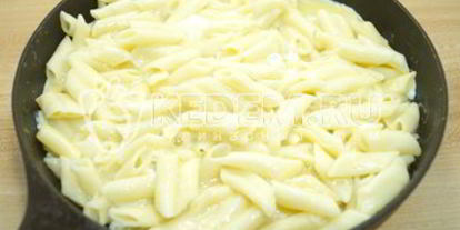 Шаг 4: запеканки из макарон с яйцами