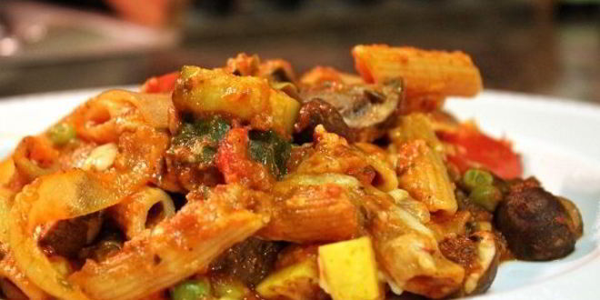 Рецепт запеканки из овощей и макарон