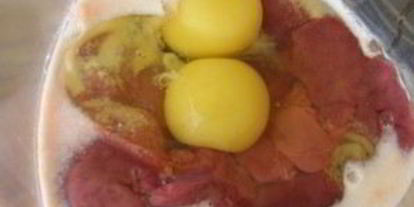 Шаг 4: запеканки из печени с рисом