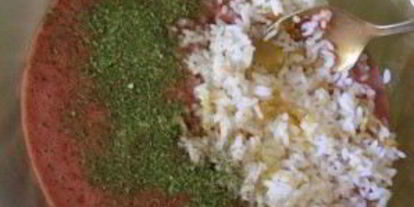 Шаг 7: запеканки из печени с рисом