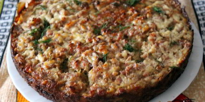 Рецепт запеканки из свинины и картофеля