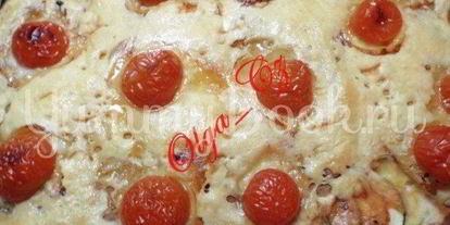 Шаг 3: запеканки из цукинни на блинчиках