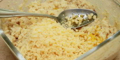 Шаг 3: запеканки из цветной капусты