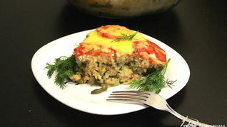 Рецепт Запеканки из зеленой фасоли