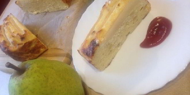 Рецепт запеканки с бананом и грушей