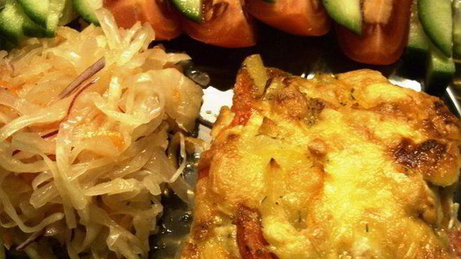 Рецепт Запеканки с картофелем, овощами и фаршем