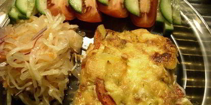 Шаг 4: запеканки с картофелем, овощами и фаршем