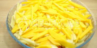 Шаг 6: запеканки с курицей и тыквой в духовке