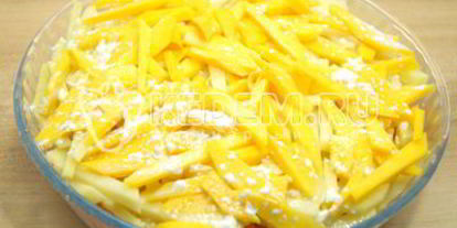 Шаг 8: запеканки с курицей и тыквой в духовке