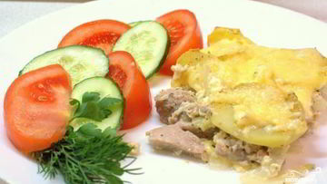 Рецепт Запеканки со свининой в духовке